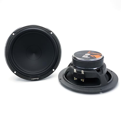 MP 165 - Coppia di woofer per da auto 165mm 180W bassi profondi e dettagliati prestazioni audio di alta qualità