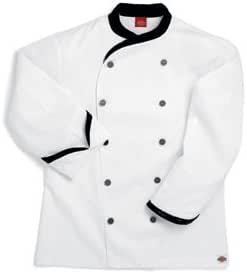 Amazon.com: Dickies Chef Custom Executive Chef Coat, Black, 38: Chefs ...