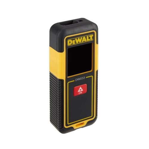 DEWALT DW033-XJ 30M Laser Distance Meter with LED display (Black & Yellow)