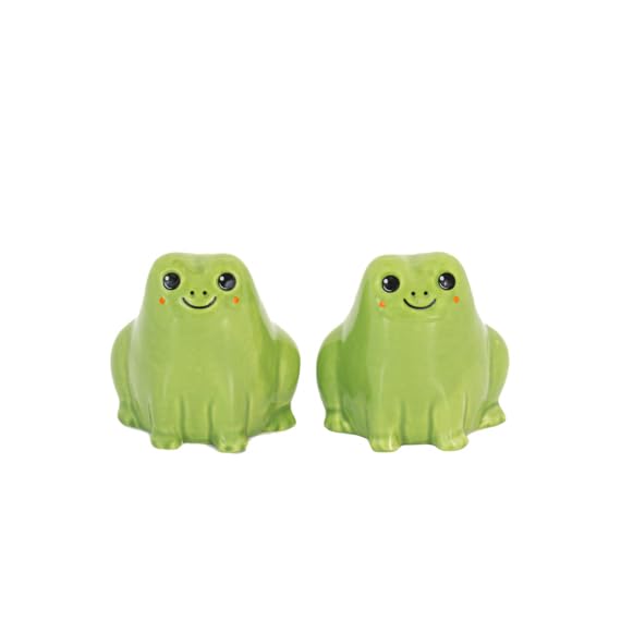 Sass & Belle Frog Salt & Pepper Shakers – Cute Kitchen Accessories for Dining Table or Dressing Table – Quirky House Gifts & Salt and Pepper Set
