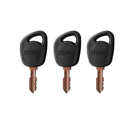 BODYA 3 llaves de encendido para tractor cortacésped John Deere AM131946, GY20680 Heavy Equipment