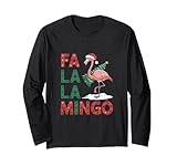 Photo Gallery fa la la mingo flamingo natale maglia a manica Photo Gallery fa la la mingo flamingo natale maglia a manica