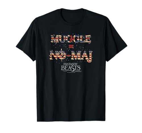 Fantastic Beasts and Where to Find Them Muggle No Maj UK T-Shirt