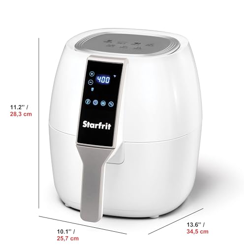 Starfrit Electric Digital Air Fryer - 3.5L Capacity - LED Touch Screen - 7 Preset Functions - 1400W by Starfrit - Image 2