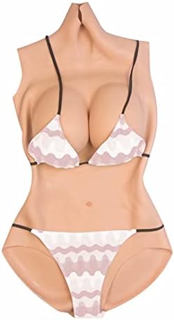 Crossdressing Silicone Bodysuit Swimming Suit Style C-G Cup For Crossdresser Transgender Dragqueen