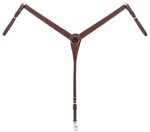 Weaver Leather Working Tack Tapered Breast Collar Golden Chestnut