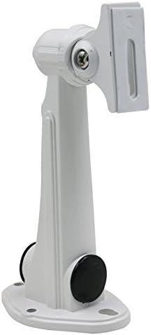 YMAO 2-6 inch Adjustable Security Camera Metal Brackets Pan Tilt Wall Ceiling Mounts for CCTV CCD Box Body Camera Home Surveillance System