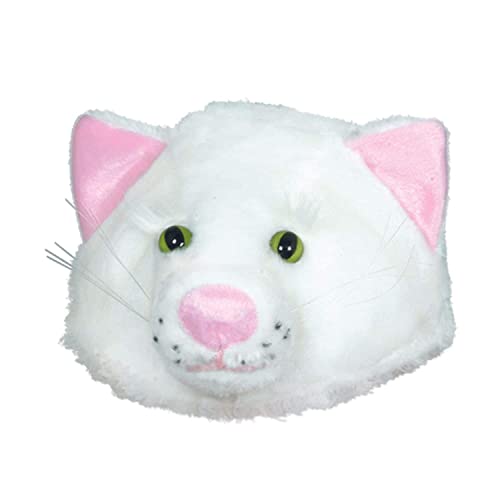 Beistle Unisex Plush Cat Head Hat with Whiskers – Animal