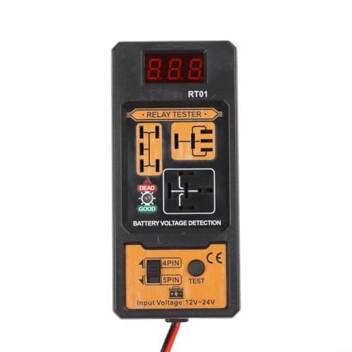 Comprobador de relés RT01 digital 12V 24V para coches y camiones 2