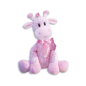 Amazon.com: First and Main - Sonajero de jirafa para niña, sonajero, sonajero de peluche, regalo de baby shower, regalo para recién nacido: Baby