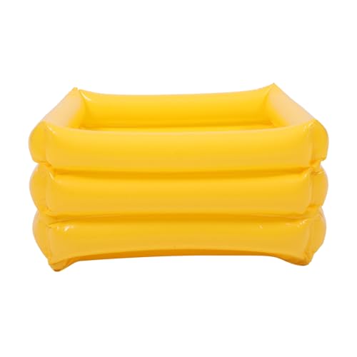 NOLITOY Inflatable Footbath Spa Foot Soaking Tub Foot Bath Portable Pool PVC Construction