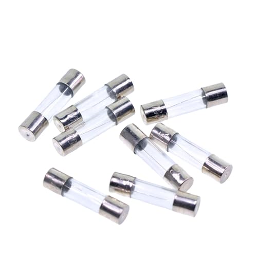 Fusible 15A 5x20 tube verre rapide 250V lot de 10 composants de rechange