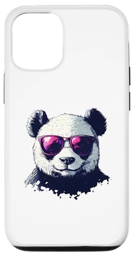 Carcasa para iPhone 13 Pro Fesher panda oso panda panda oso panda cool lindo hombre mujer