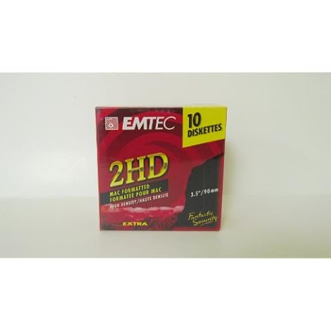 Emtec 3,5 pulgadas disquete 2HD (10 unidades) Cover