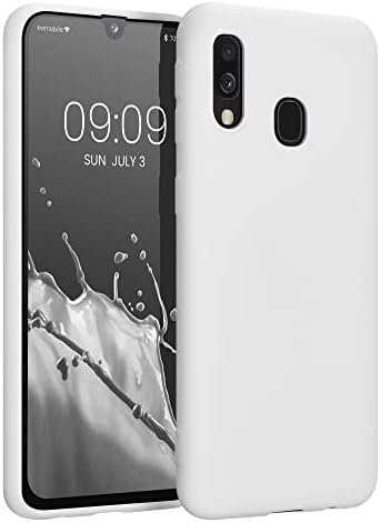 kwmobile TPU Case Compatible with Samsung Galaxy A40 - Case Soft Slim Smooth Flexible Protective Phone Cover - Mint Matte