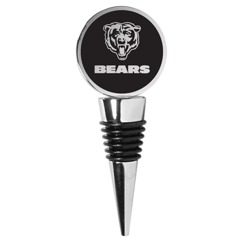 Siskiyou NFL Chicago Bears Wine Stopper Black