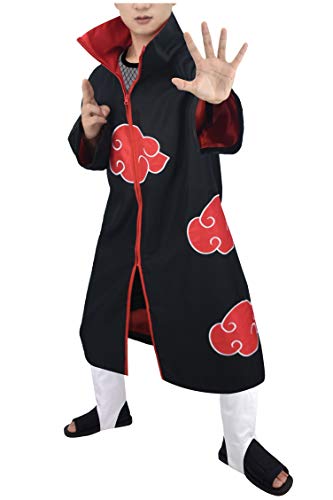 DAZCOS US Size Ninja Cosplay Shoes with White Outer Covers (11.5 M US Women/9.5 M US Men)