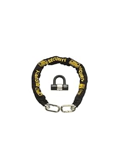Burg Wachter Sold Secure Diamond 12mm 1M Bike Chain & Lock Kit