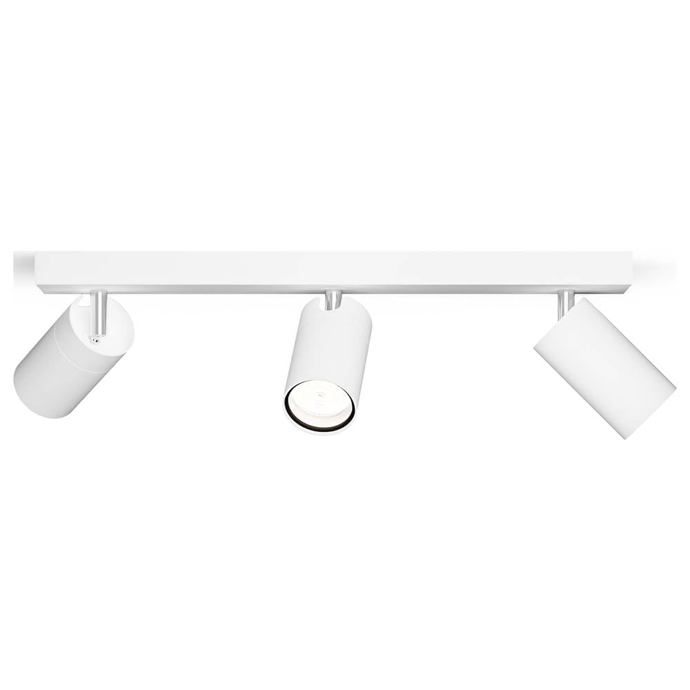 Philips LED Potrójny reflektor punktowy Idris, biały, IP44, wodoodporny, żarówki GU10 nie wchodzą w skład zestawu