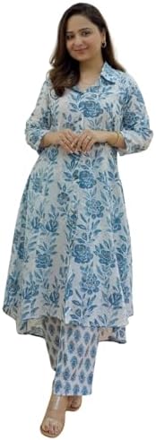 GRECIILOOKS Kurta Sets for Women | Kurta Sets | Co-Ord Set for Women Ethnic | Women's Rayon Viscose Straight Printed Kurta with Pant (GL-K2773&P195-S-BLACK)