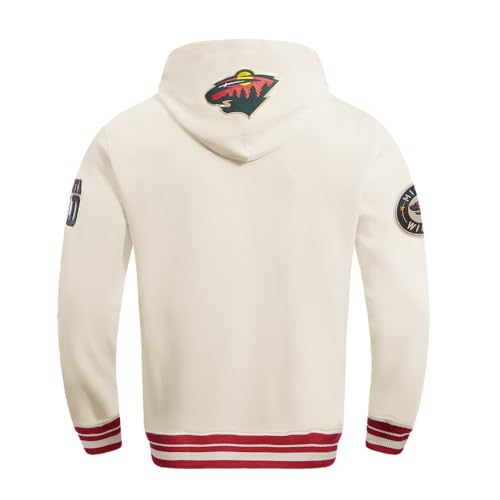 Image of Pro Standard Men's NHL Retro Classics Brushed Back French Terry Pull Over Hoodie
