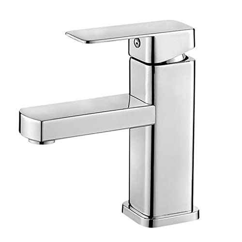 Robinet de peinture carré noir au design épuré pour lavabo chic de salle de bain