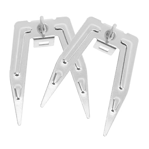 FUNNETOYU Tenedores Para Pollo Asado Giratorios De Acero Inoxidable, Accesorio Para Freidora De Aire y Horno Eléctrico, Juego De 2 Piezas Tornillos, Herramienta Para Parrilla Doméstica y Asador