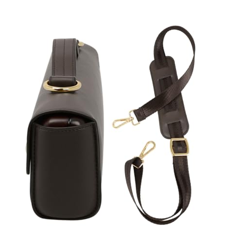 JOINPAYA Flute Storage Bag with Shoulder Strap Durable Carrying Case for Flute Protection Stylish Design for present Coffee Color