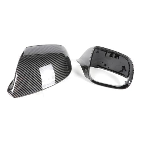 Coque de protection rétroviseur remplacement exact noir brillant - 4