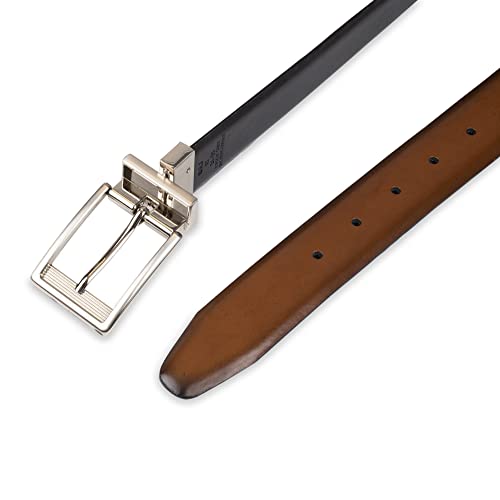 Van Heusen Men's Comfort Stretch Reversible Dress Belt, Light Tan/Black, Small (30-32) #TOP3