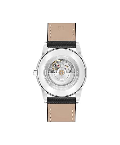 Movado Museum Classic Women's Automatic Watch, Leather Strap, Self-Winding Luxury Timepiece - Gift for Her - 33mm3
