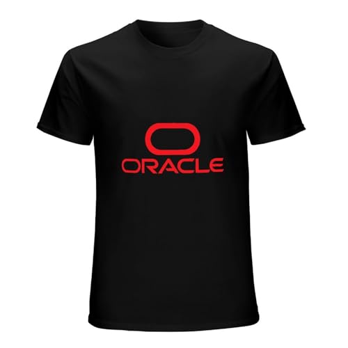 Oracle Team Racing Logo T-Shirt Graphic Printed Mens Black Mens Unisex Tee L