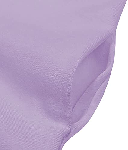 Darkyazi Baby Summer Jumpsuits For Girls Kids Cute Backless Harem Strap Romper Jumpsuit Toddler Pants Size 2-8Y (Light Purple, 7T) #TOP6