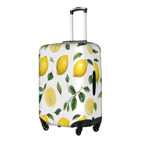 Fresh Tropical Lemon Print Suitcase Cover Luggage Covers For Suitcase Elastic Luggage Covers Suitcase Protector 18-32 Inch2