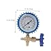 MAGICLULU Car Ac Pressure Gauge Manifold Gauge Set with Air Conditioner Hose for Automotive Refrigeration Charging Service and Ac Measurement Tool, Silicone Oil Kit with Random Random Color