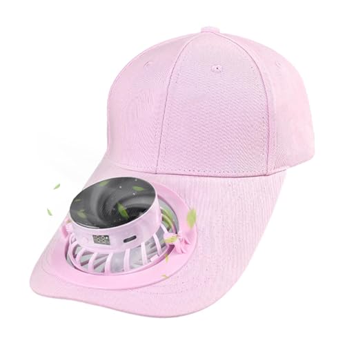 Casquette solaire avec ventilateur pour randonnée et plage