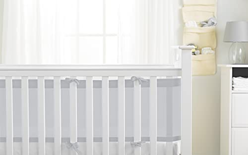 Forro de malla antigolpes para cuna transpirable y adaptable AirflowBaby