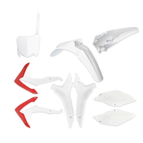 Caches latéraux CRF 250 et kit plastique complet pour préparer votre moto aux sorties week-end