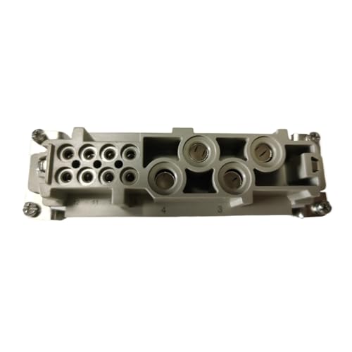 Conector Industrial Rectangular Heavy Duty HDC HK-004/8 M/F 10A miniatura 3