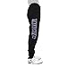 Mitchell & Ness Men's New York Knicks Fleece Sweatpants Front Pockets - Black (US, Alpha, X-Large, Regular, Regular, Black, New York Knicks)