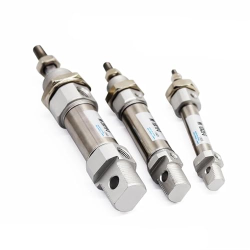 Mini cilindro de doble acción MI20/25 con pistón de acero inoxidable 4