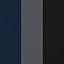 Black, Grey, Blue