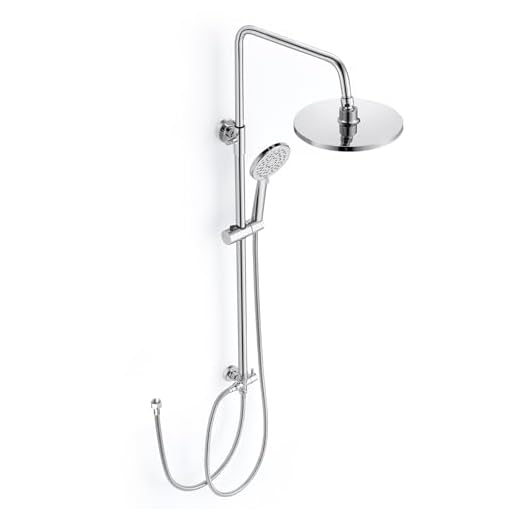 Shower Riser Rail Kit, Bevankly Shower Mixer Set