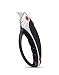 Internet's Best Ergonomic Utility Knife with Non Slip Feature - Retractable Razor Knife Set - Box Cutter Locking Razor Knife - Storage Pouch Extra Blade Refills - Easy Change