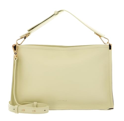 Bolso bandolera de cuero Coccinelle Snip, elegancia diaria con doble textura de grano