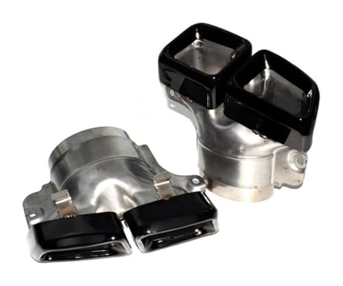 Silenciadores para ML63 GL63 AMG corrige colas oxidadas con puntas de escape boca cuadrada