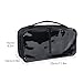 Klmnop Cornhole Bag Carry Case Holds Up to 8 Beanbags, Storage, Transport Bean Bags with Padded Divider and Portable Handle for Cornhole Game(Black)