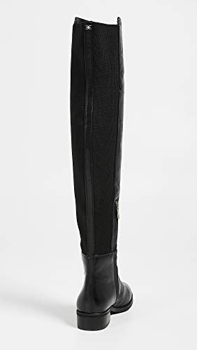 Sam Edelman Womens Pam Leather Over-The-Knee Boots Black 7 Medium (B,M) #TOP3