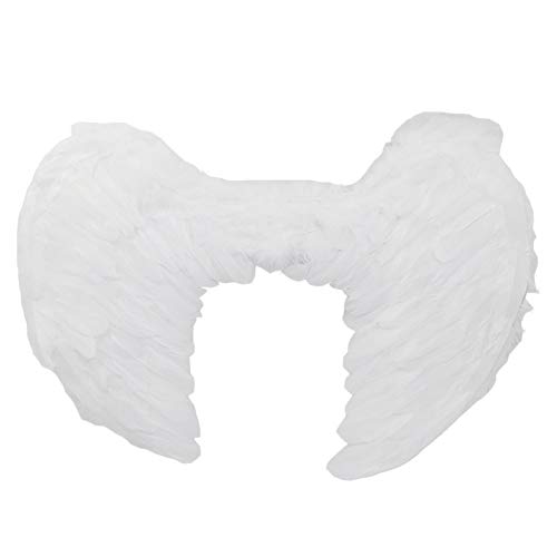 White Angel Heaven Fairy Godmother Feather Wings