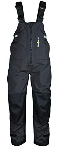 crazy4sailing Bergen Pantalon de Voile Salopette, Taille:XL, Couleur:Gris foncé Cover